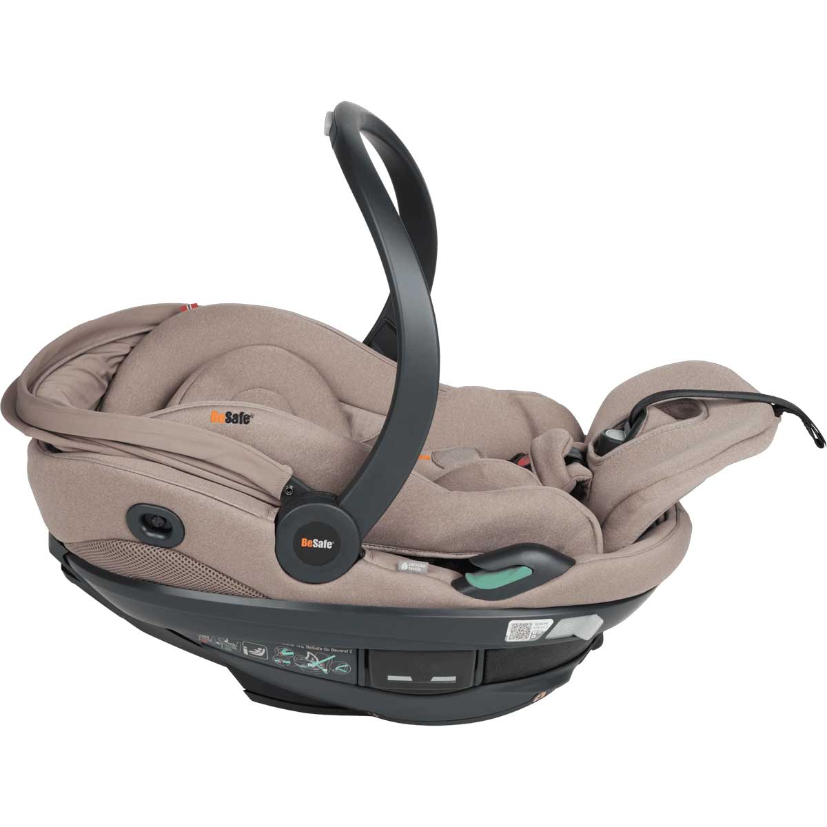 Otroški avtosedež BeSafe Go Beyond²  [40-87 cm] Dark Sand Soft Breeze 2