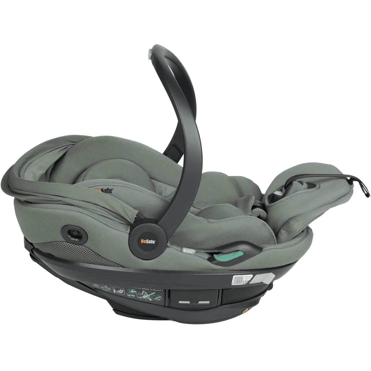 Otroški avtosedež BeSafe Go Beyond²  [40-87 cm] Meadow Green Soft Breeze 2