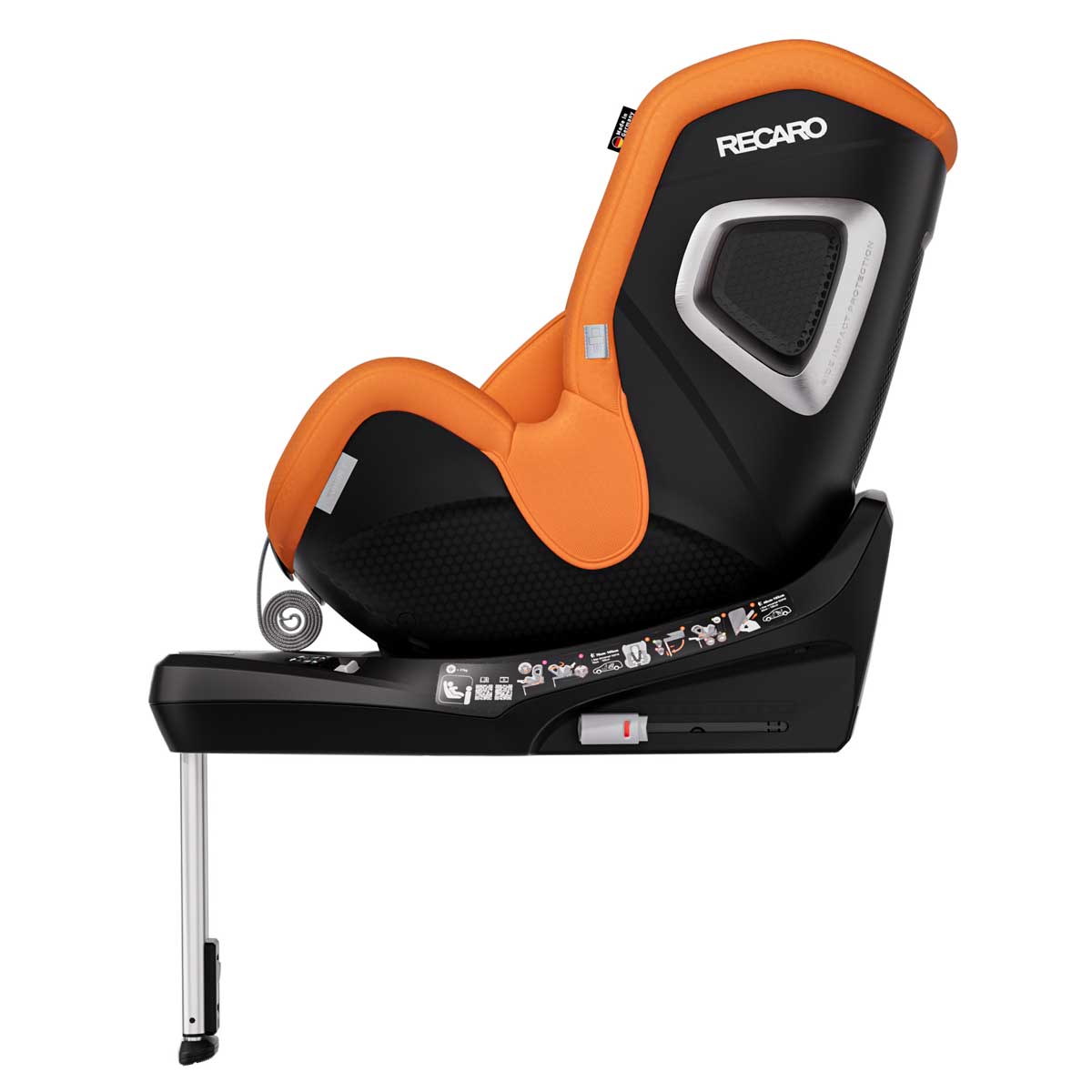 Otroški avtosedež RECARO Toron 1 [40–105 cm] Vibrant Orange 6