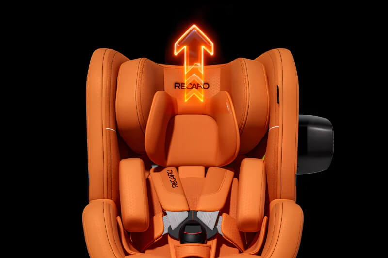 Otroški avtosedež RECARO Toron 1 Vibrant Orange opis 3