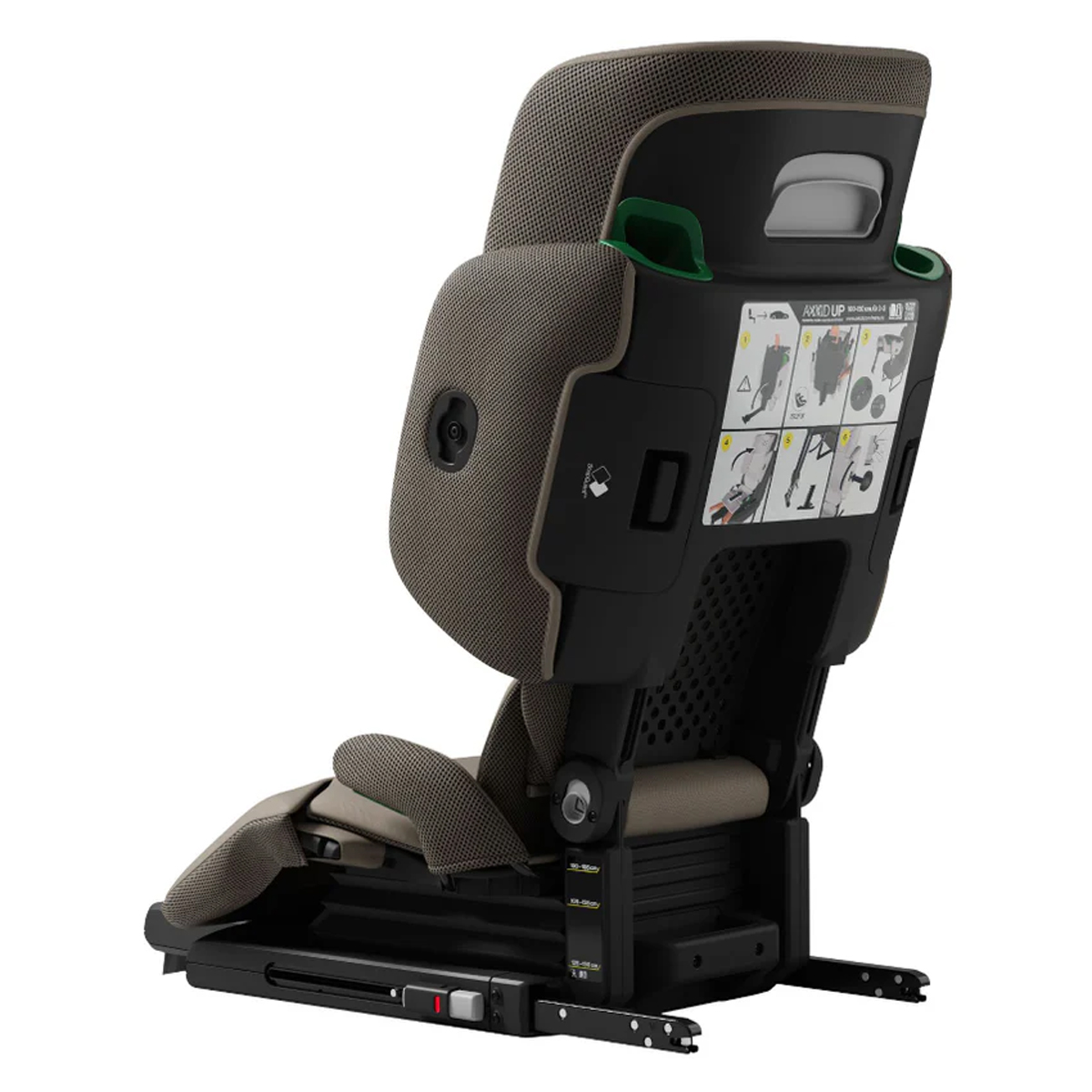 Otroški avtosedež AXKID Up i-Size [100-150 cm] Driftwood Beige 3