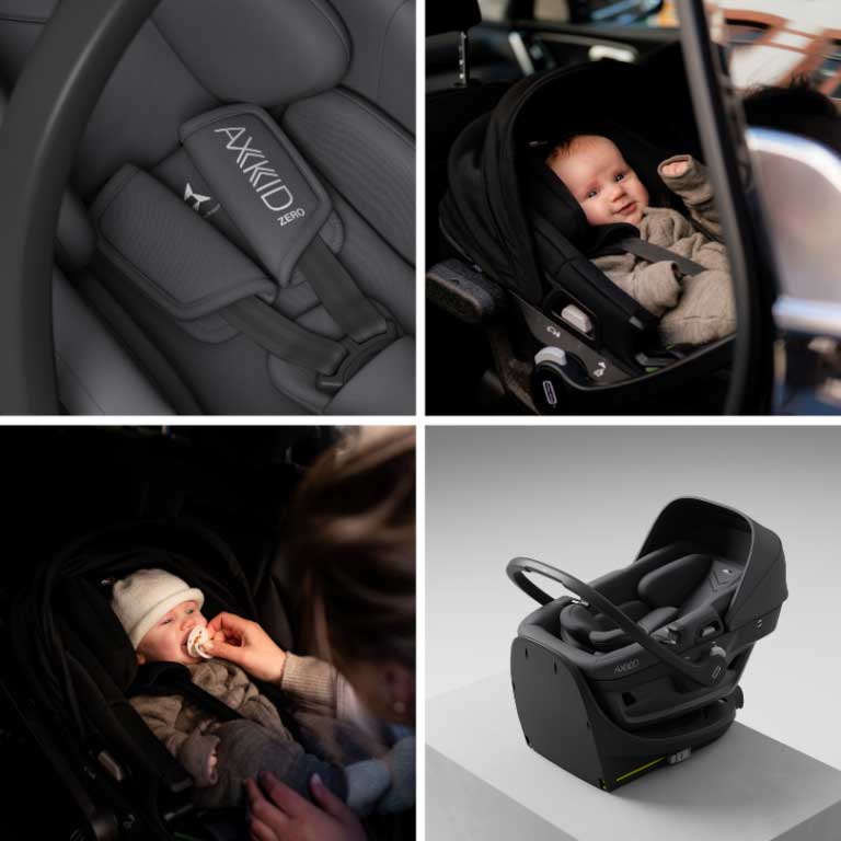 Otroški avtosedež AXKID ZERO PRO + ISOFIX podnožje 12