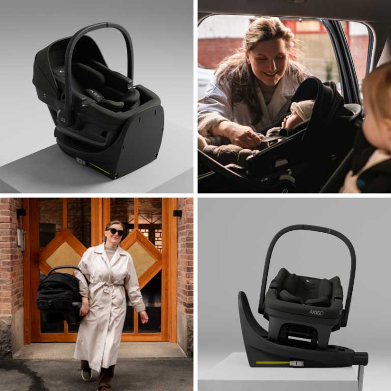 Otroški avtosedež AXKID ZERO PRO + ISOFIX podnožje 14