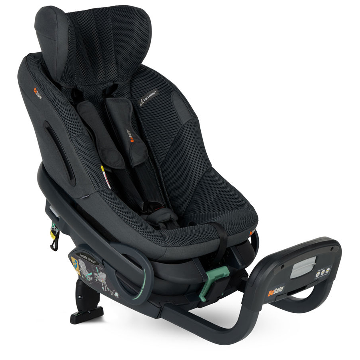 Otroški avtosedež BeSafe Stretch² [61-125 cm] Anthracite mesh temno siva 2
