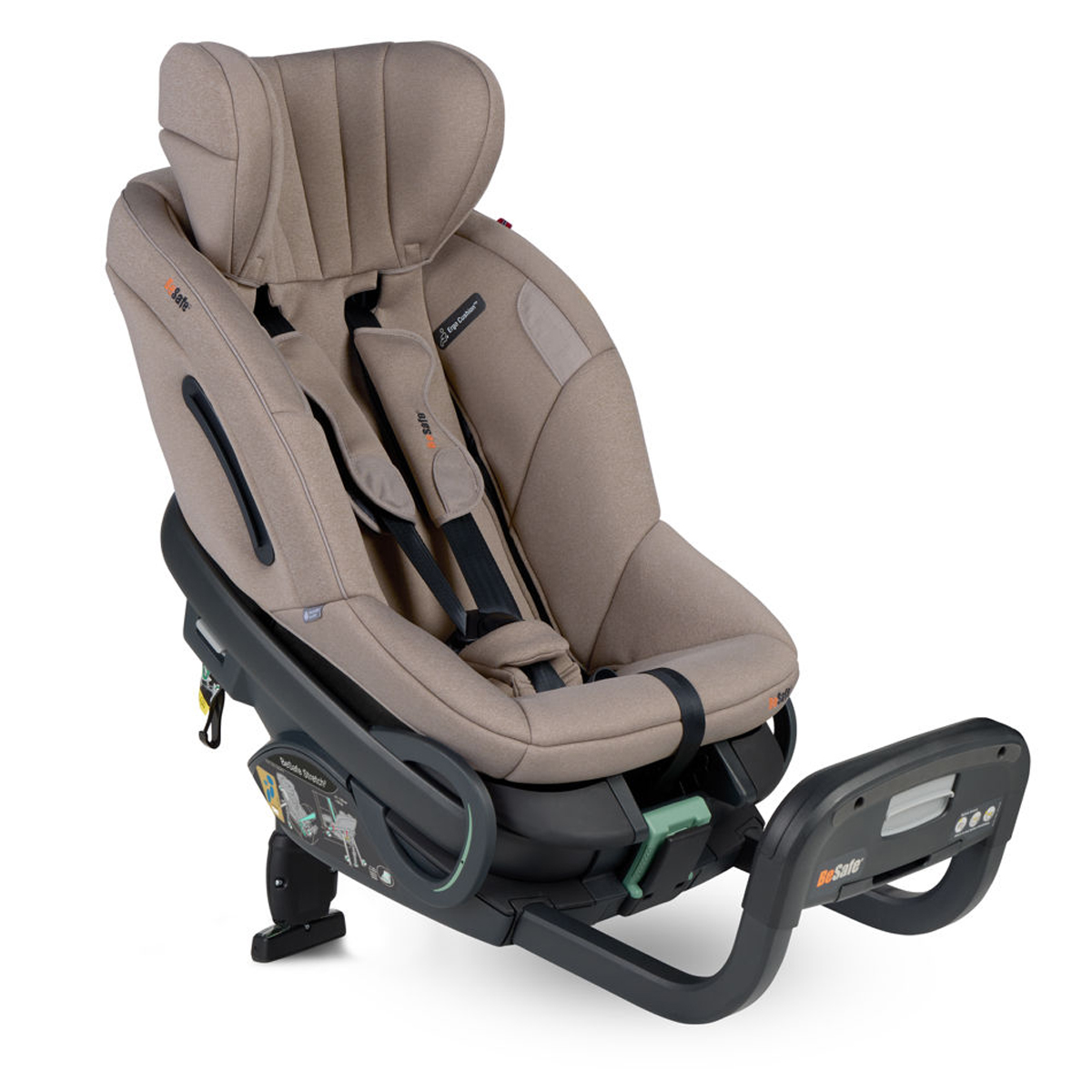 Otroški avtosedež BeSafe Stretch² [61-125 cm] Dark Sand Soft Breeze 3