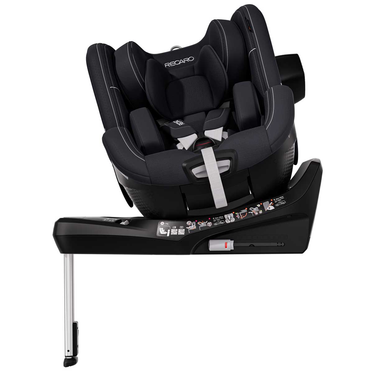 Otroški avtosedež RECARO Toron 1 [40–105 cm] Fresh Black 5