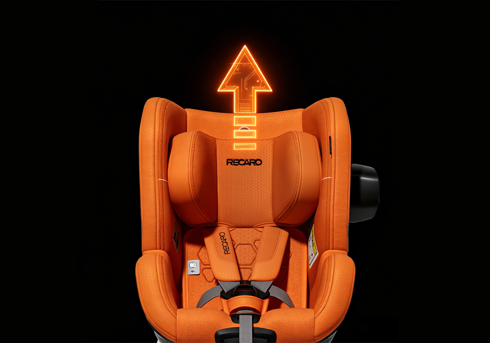 Otroški avtosedež RECARO Toron 1 KID Vibrant Orange opis 8