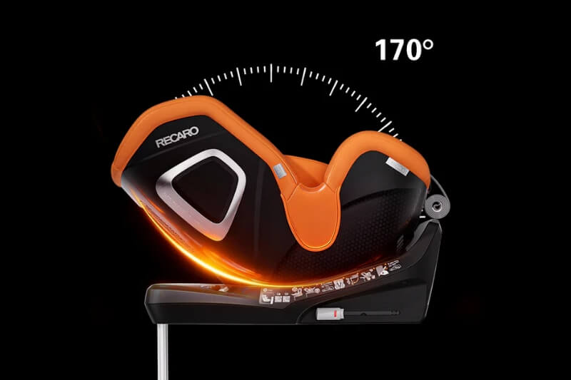 Otroski avtosedez RECARO Toron 1 Vibrant Orange opis 5
