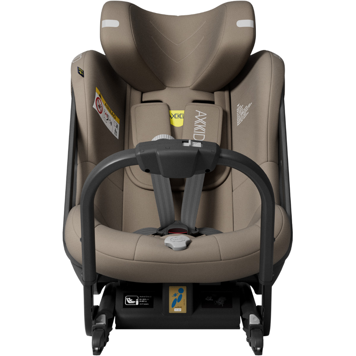 Otroški avtosedež AXKID ONE 3+ i-Size [40–125 cm] Driftwood beige 2