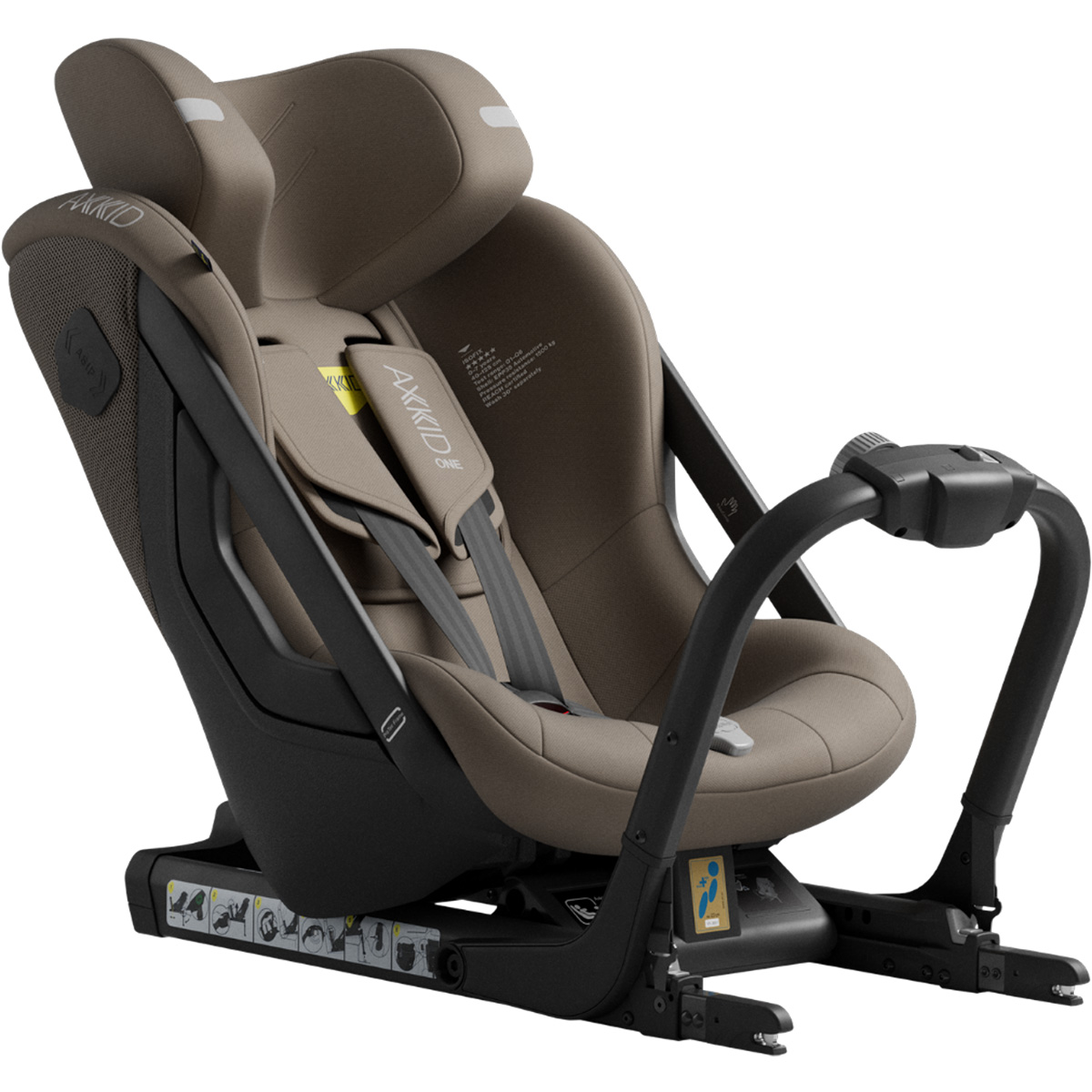 Otroški avtosedež AXKID ONE 3+ i-Size [40–125 cm] Driftwood beige 4