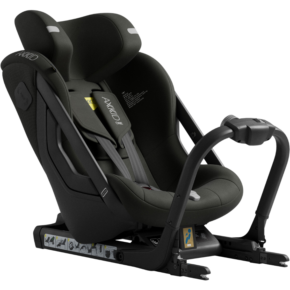 Otroški avtosedež AXKID ONE 3+ i-Size [40–125 cm] Forest Moos Green 1