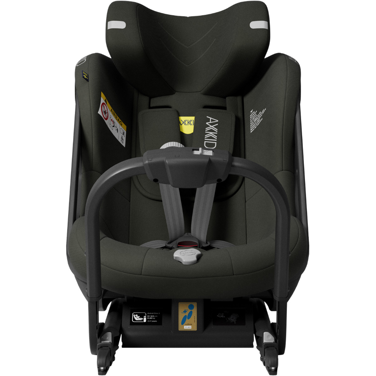 Otroški avtosedež AXKID ONE 3+ i-Size [40–125 cm] Forest Moos Green 4