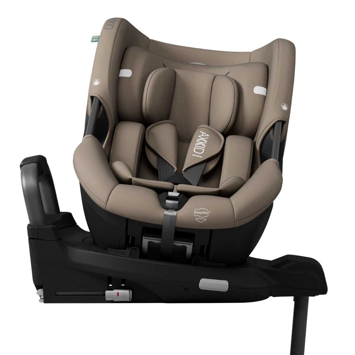 Otroški avtosedež AXKID Spinkid 2 [40–105 cm] Driftwood Beige 2
