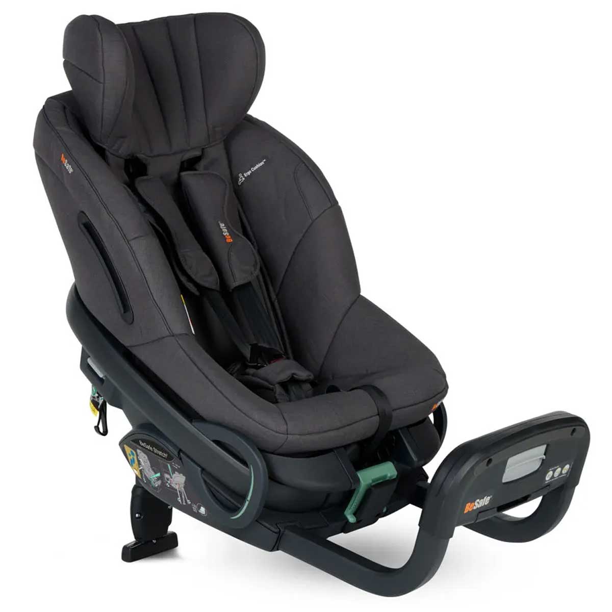 Otroški avtosedež BeSafe Stretch² [61-125 cm] Dark Grey Mélange 3
