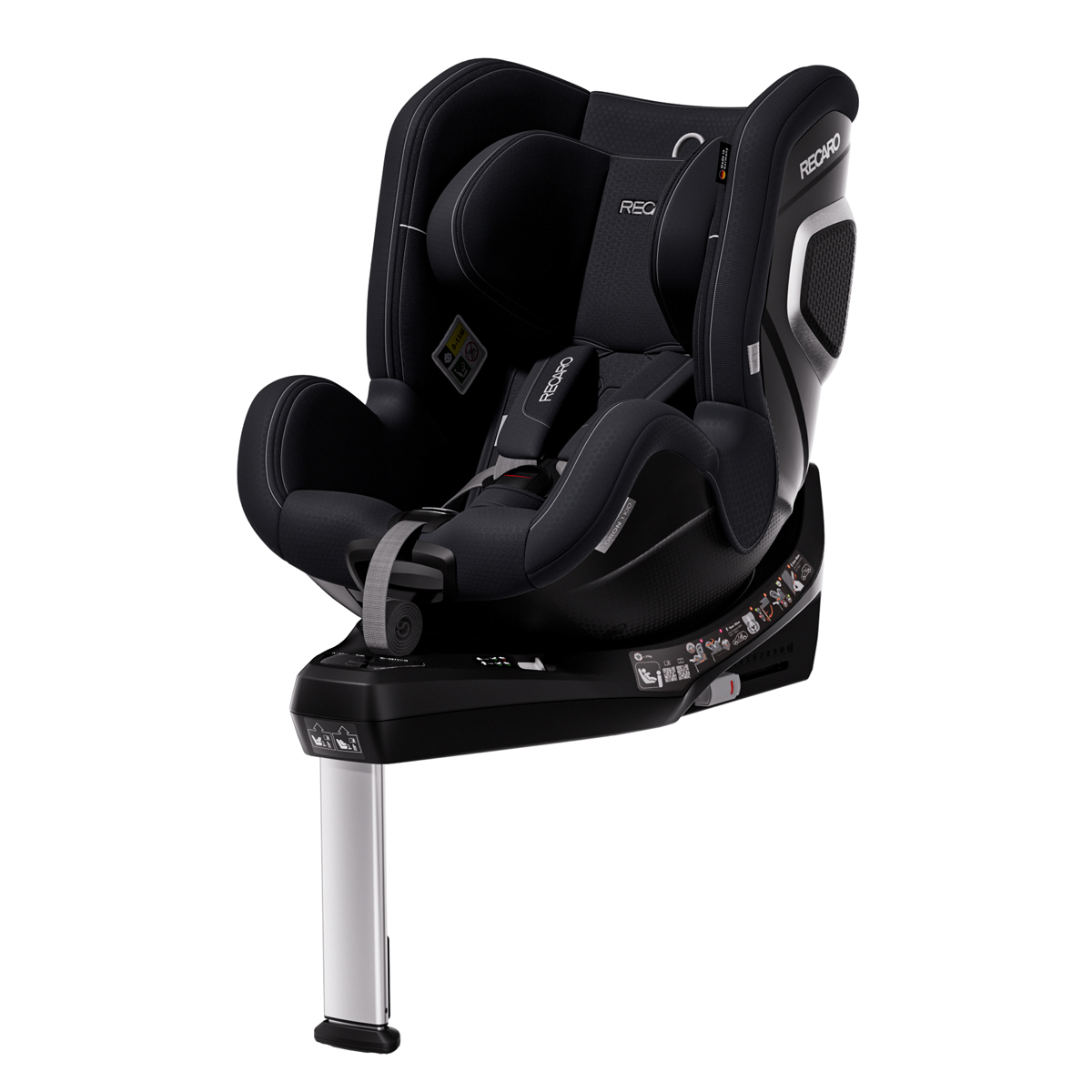 Otroški avtosedež RECARO Toron 1 KID [61–105 cm] Fresh Black 9
