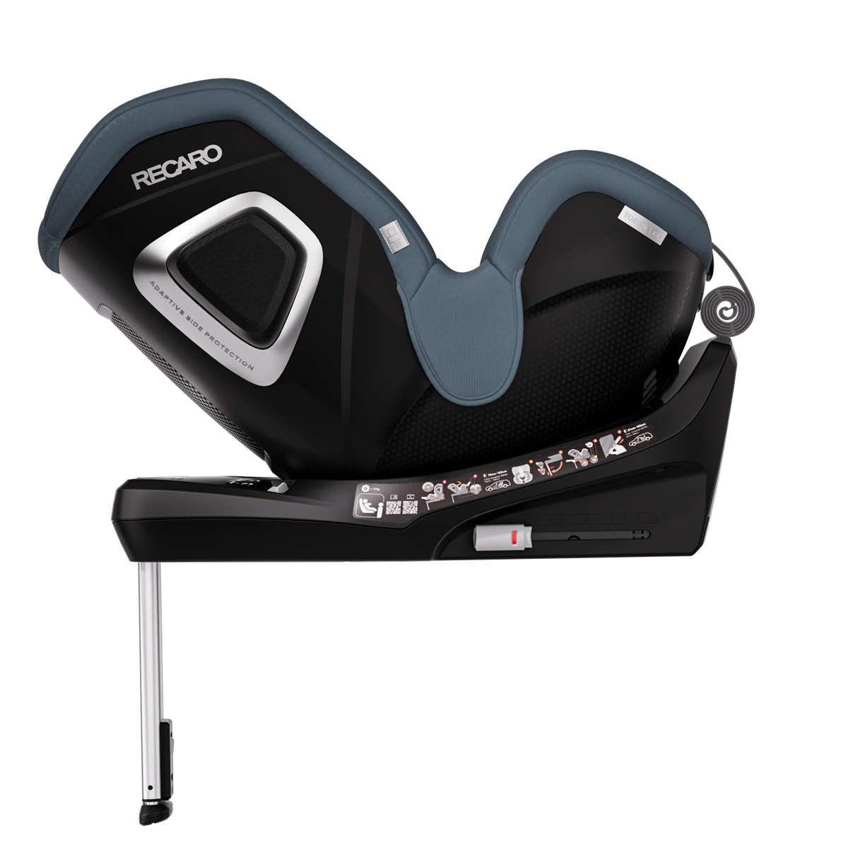 Otroški avtosedež RECARO Toron 1 KID [61–105 cm] Gallant Grey 1