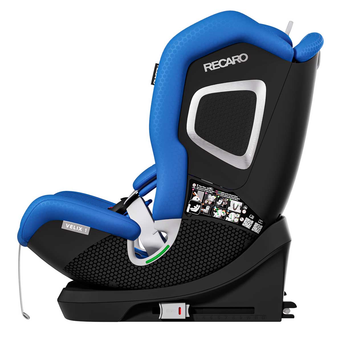 Otroški avtosedež RECARO VELIX 1 [76-150 cm] Calm Blue 4