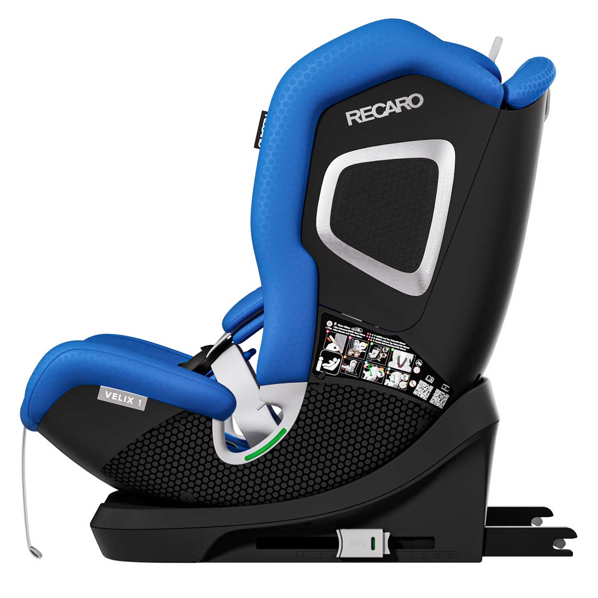 Otroški avtosedež RECARO VELIX 1 [76-150 cm] Calm Blue 5