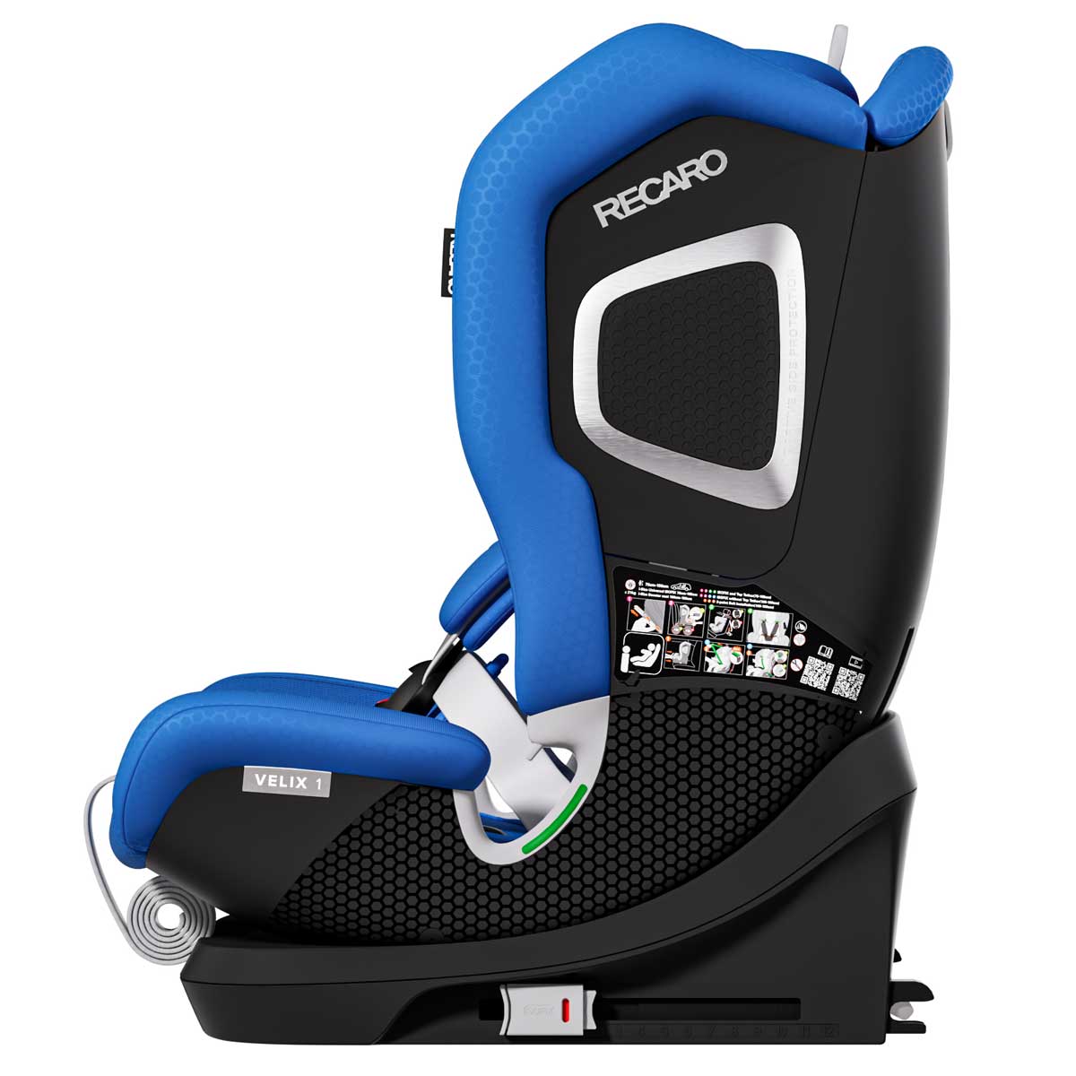 Otroški avtosedež RECARO VELIX 1 [76-150 cm] Calm Blue 6
