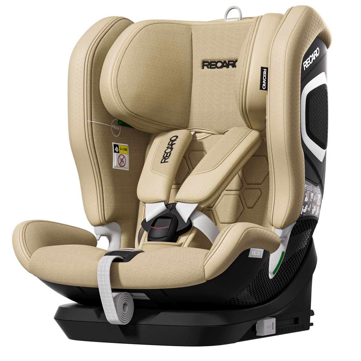 Otroški avtosedež RECARO VELIX 1 [76-150 cm] Elegant Beige 3