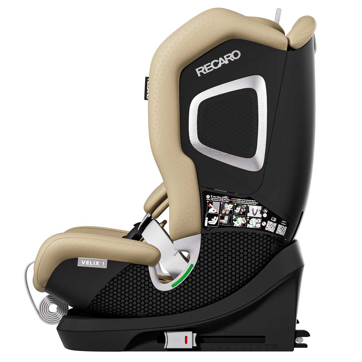 Otroški avtosedež RECARO VELIX 1 [76-150 cm] Elegant Beige 7