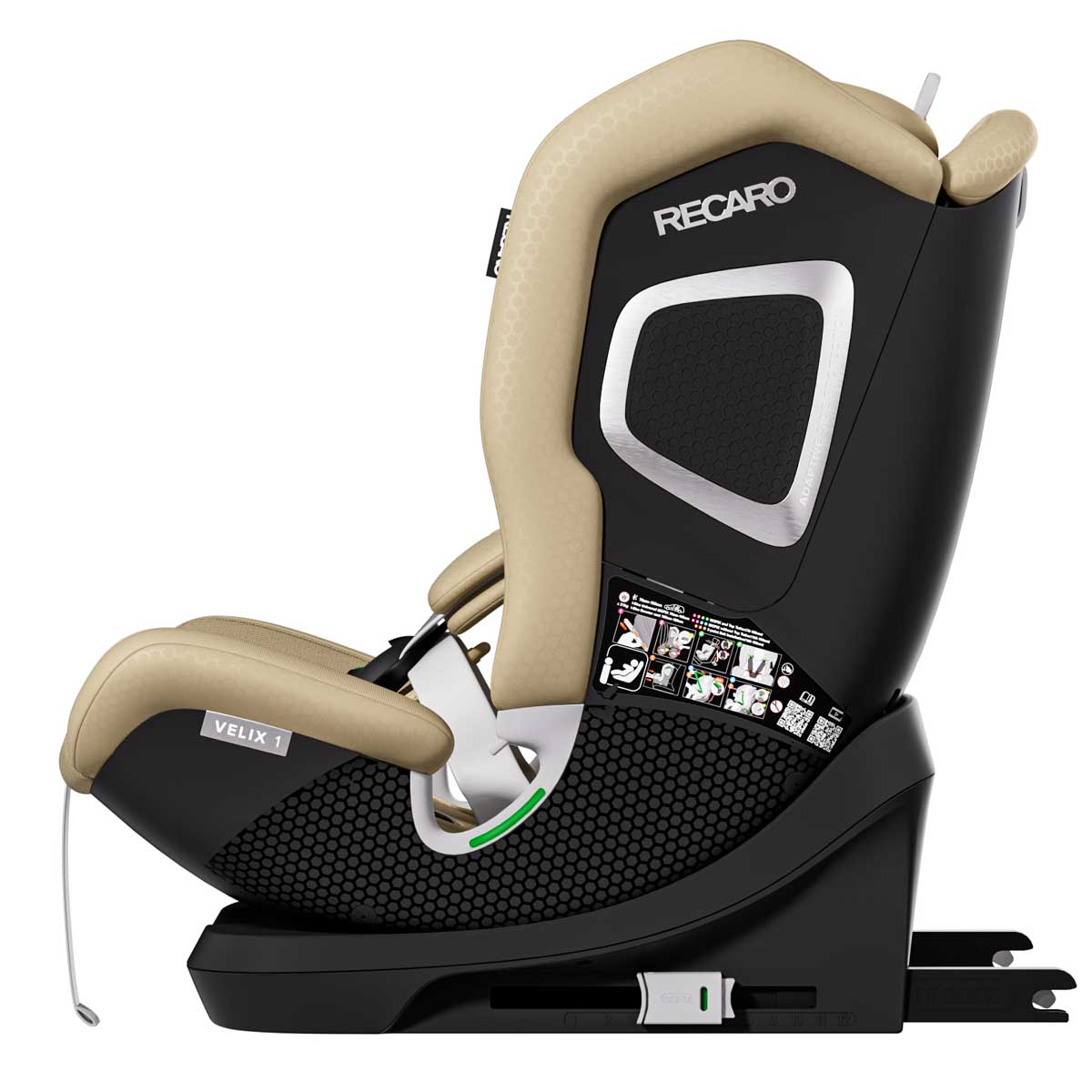 Otroški avtosedež RECARO VELIX 1 [76-150 cm] Elegant Beige 8