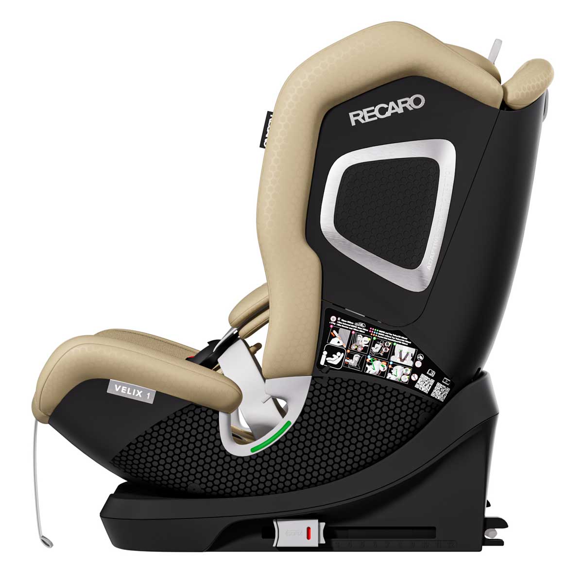 Otroški avtosedež RECARO VELIX 1 [76-150 cm] Elegant Beige 9