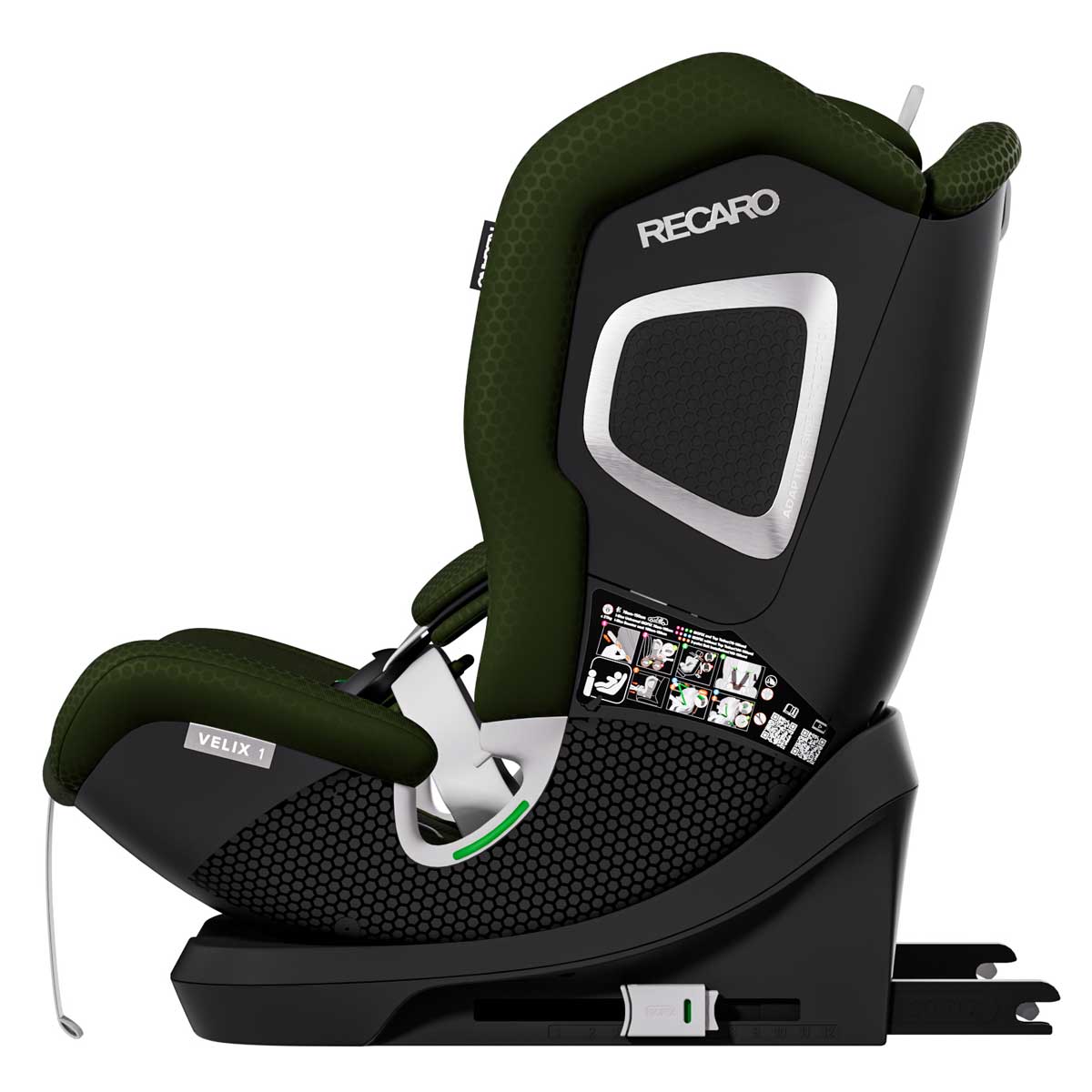 Otroški avtosedež RECARO VELIX 1 [76-150 cm] Epic Green 8