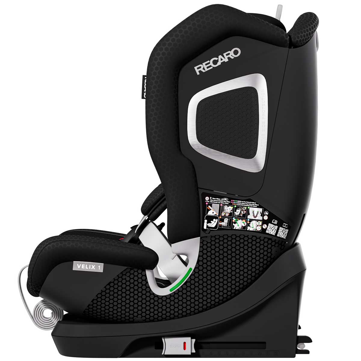 Otroški avtosedež RECARO VELIX 1 [76-150 cm] Fresh Black 7
