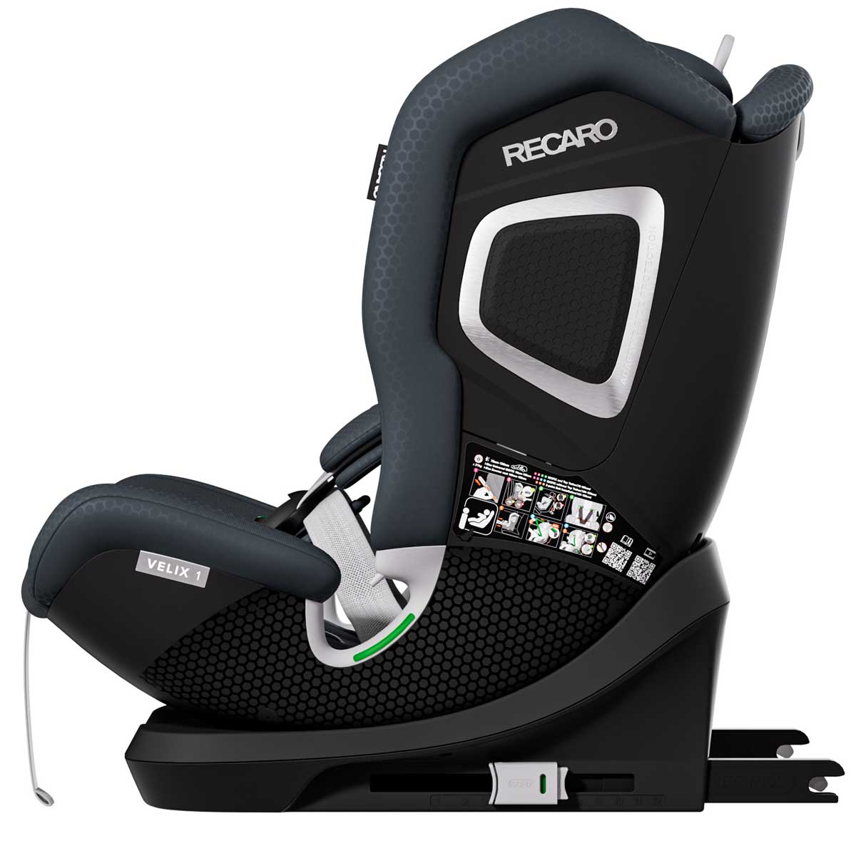 Otroški avtosedež RECARO VELIX 1 [76-150 cm] Gallant Grey 8