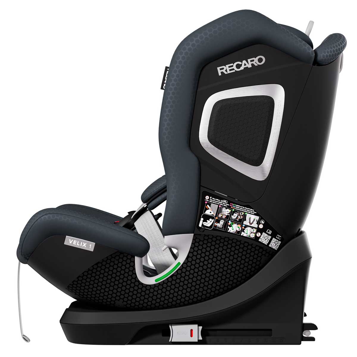 Otroški avtosedež RECARO VELIX 1 [76-150 cm] Gallant Grey 9