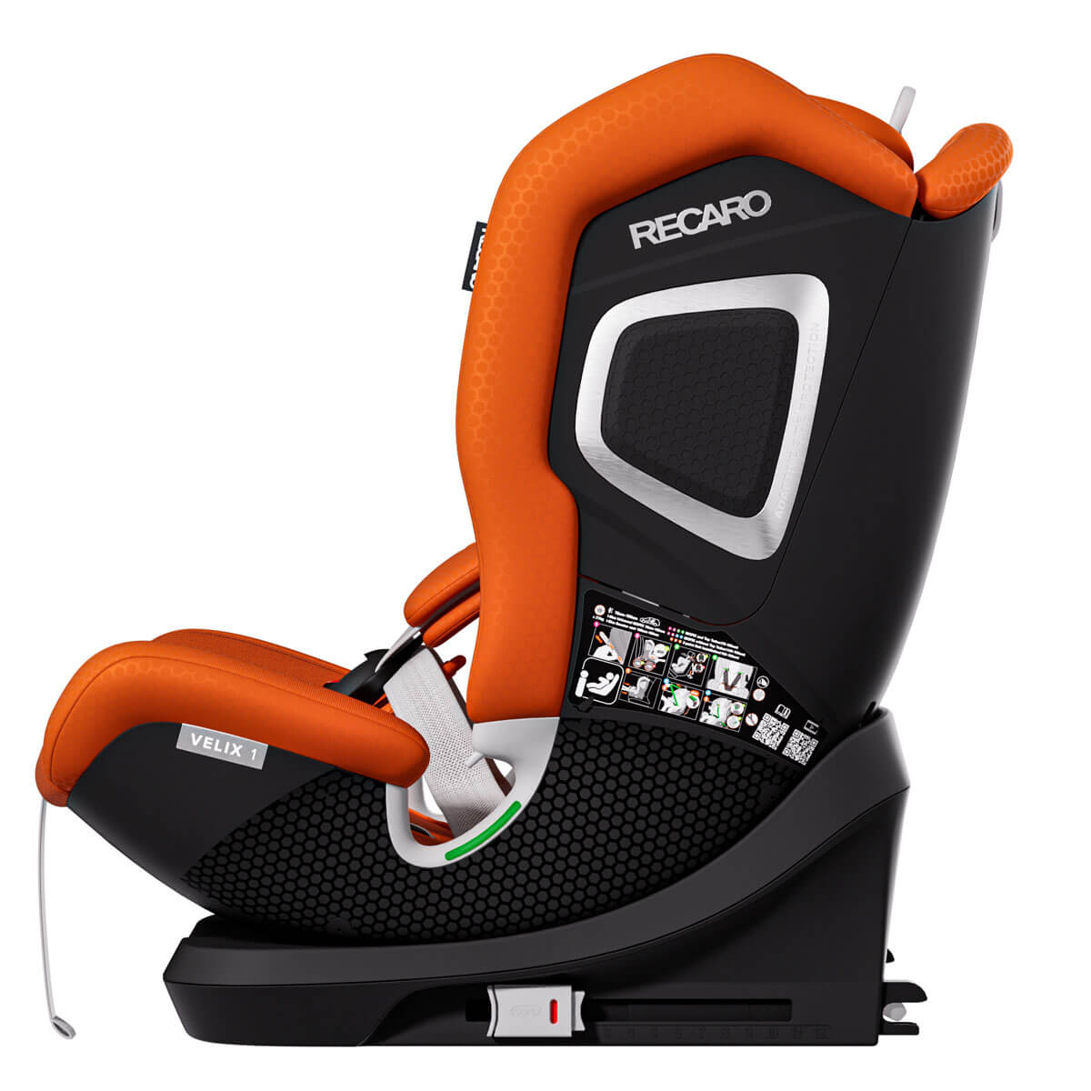 Otroški avtosedež RECARO VELIX 1 [76-150 cm] Vibrant Orange 6