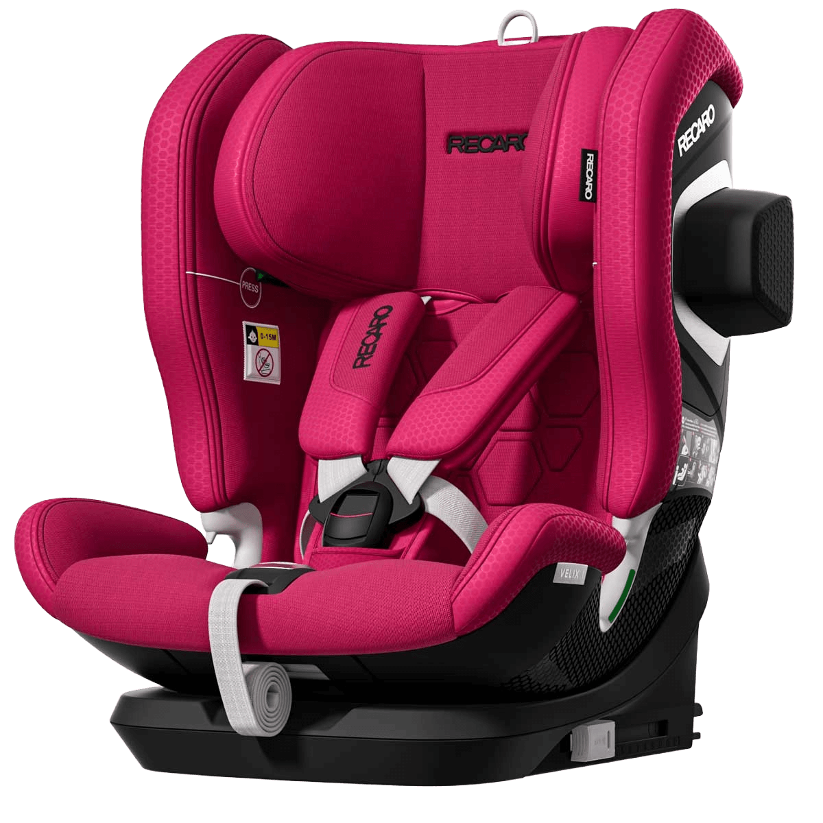 Otroški avtosedež RECARO VELIX 1 [76-150 cm] Wow Pink 12