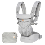 Nosilka Ergobaby Omni 360 Cool Air Mesh Biserno siva