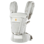 Nosilka Ergobaby Adapt Soft Flex Mesh Biserno siva