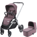 Otroški voziček 2v1 RECARO Celona s košaro za dojenčka [Pale Rose]