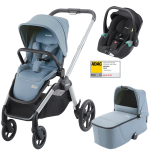 Otroški voziček 3v1 RECARO Celona + lupinica Avan [Frozen Blue]
