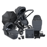 Otroški voziček 2v1 iCandy Peach 7  [Comlete Bundle Dark Grey]