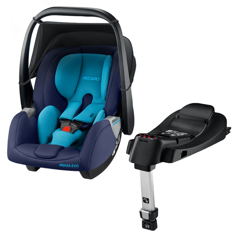 Otroški avtosedež RECARO Privia Evo + Isofix podstavek