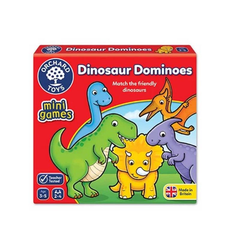 Mini igra domine Dinozavri