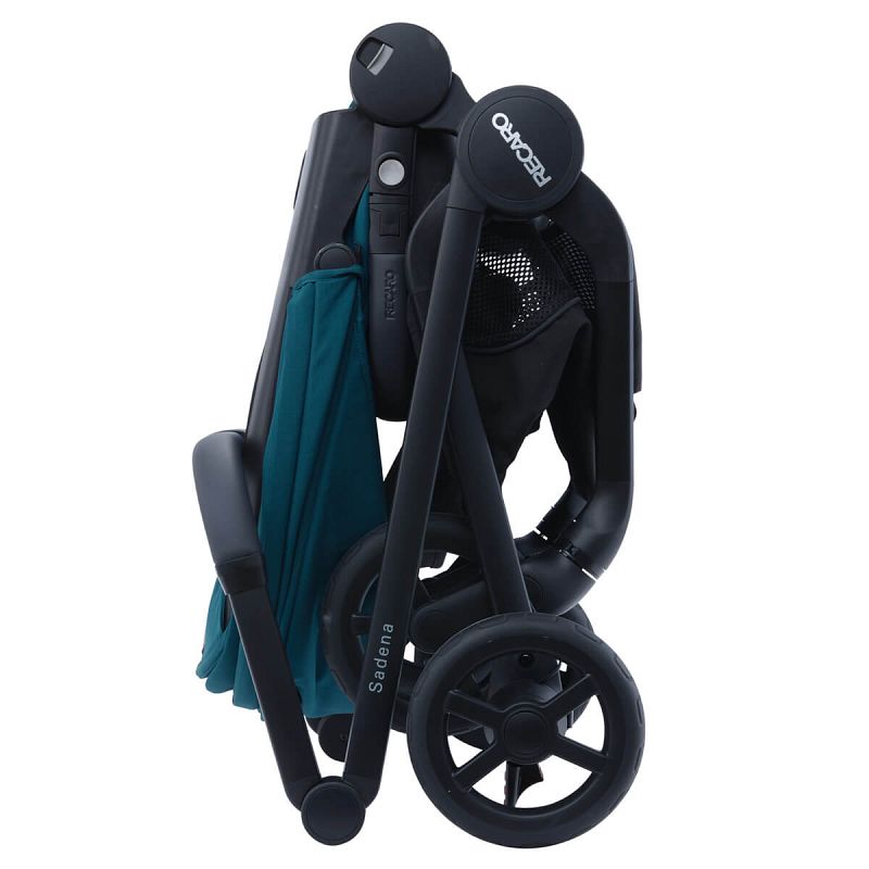 Otroški voziček 2v1 RECARO Sadena s košaro za dojenčka [Frozen Blue] 18