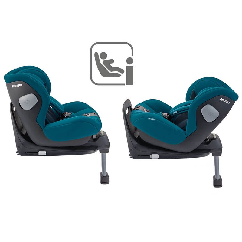 Otroški avtosedež RECARO Kio i-Size [60 – 105 cm] Select Garnet Red 4