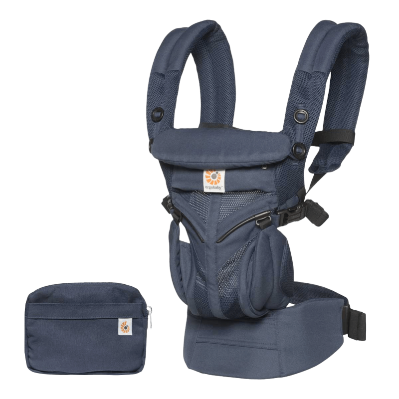 Nosilka Ergobaby Omni 360 Cool Air Mesh polnočno modra