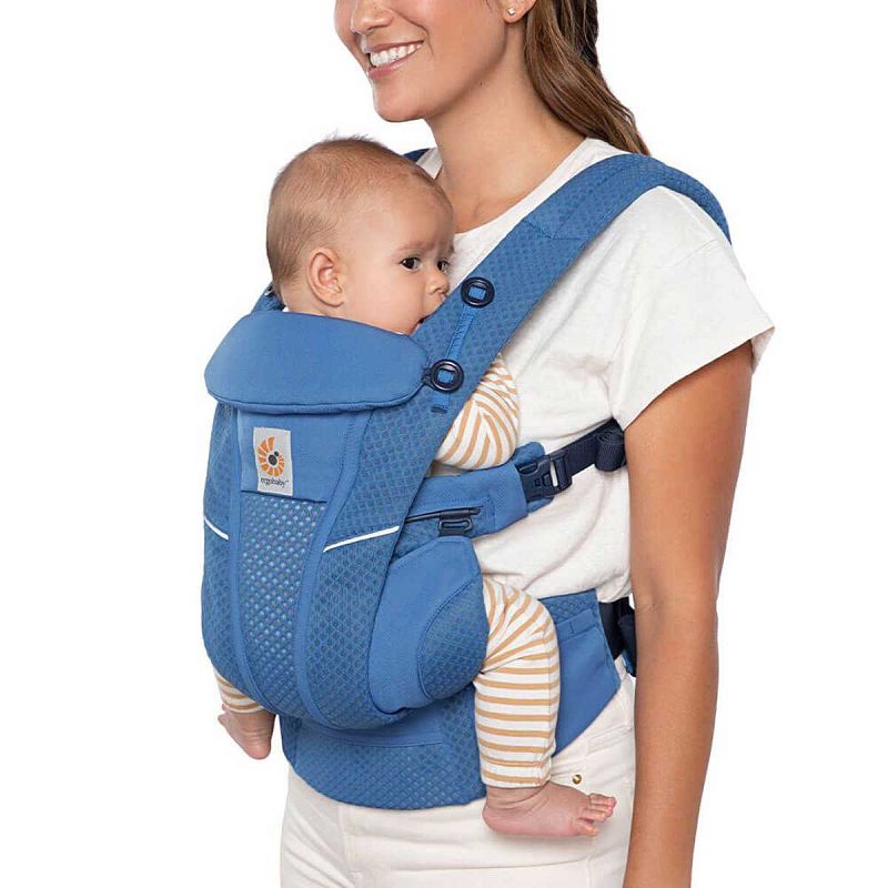 Nosilka Ergobaby Omni Breeze Safir modra 2
