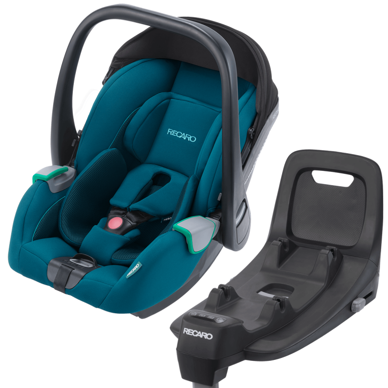 Otroški avtosedež RECARO Avan i-Size [40 – 83 cm] Teal Green + Isofix baza