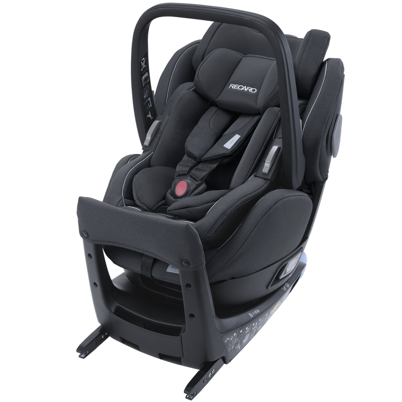 Otroški voziček 4v1 RECARO Sadena + avtosedež Salia Elite [Mat Black] 1