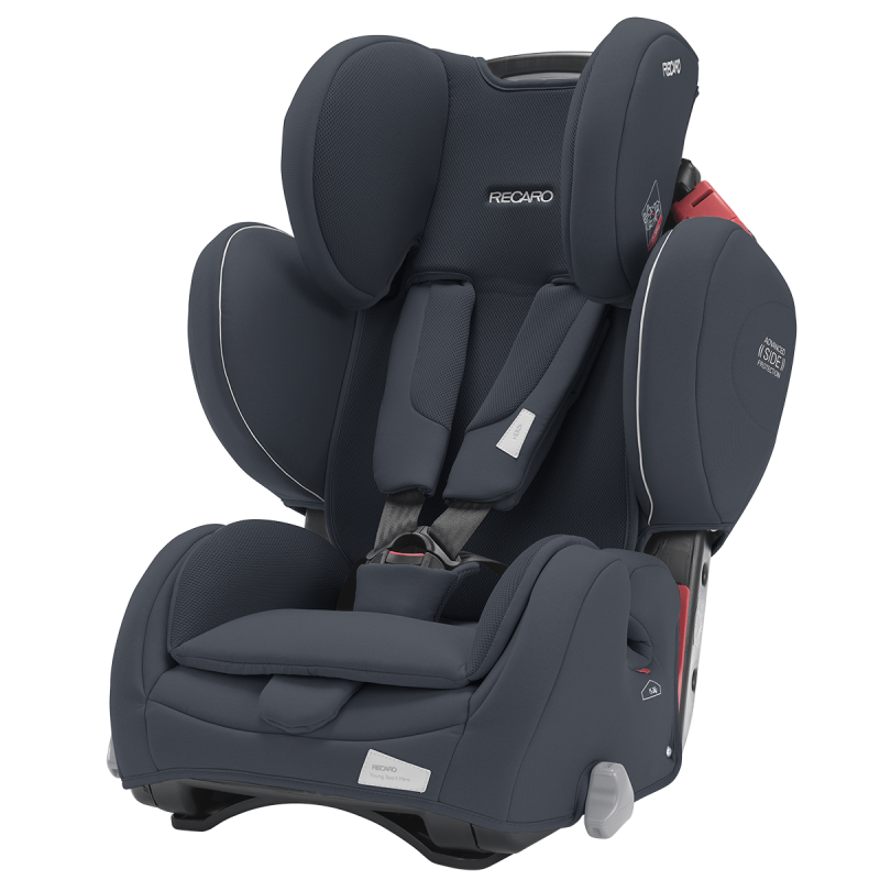 Otroški avtosedež RECARO Young Sport HERO [9-36 kg] Mat Black