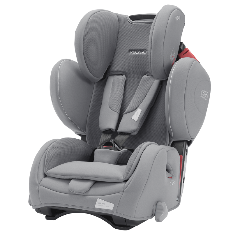 Otroški avtosedež RECARO Young Sport HERO [9-36 kg] Prime Silent Grey