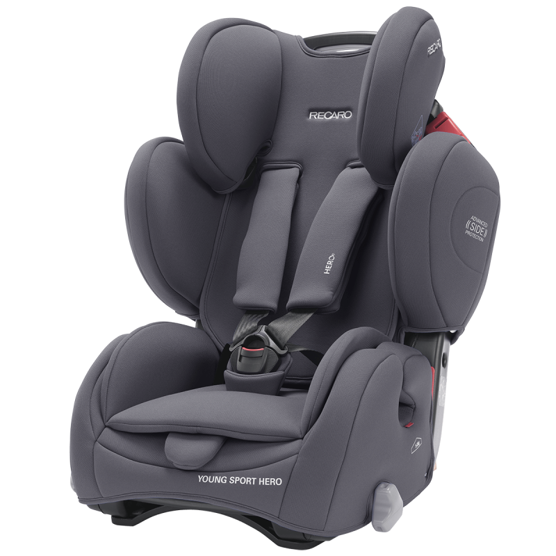 Otroški avtosedež RECARO Young Sport HERO [9-36 kg] Core Simply Grey