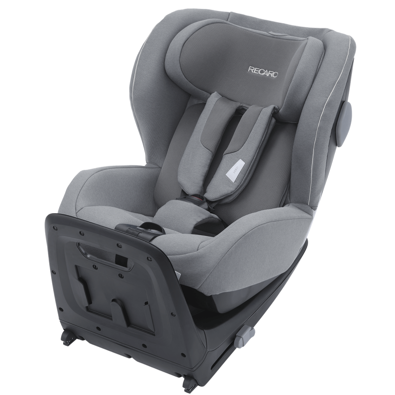 Otroški avtosedež RECARO Kio i-Size [60 – 105 cm] Prime Silent Grey + Isofix baza